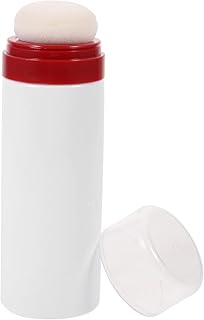 PACKOVE Botella De Polvo Para Bebé Con Esponja - Contenedor Para Baño y Cuerpo - Soporte Para Polvos De Talco (Color De La Tapa Al Azar)