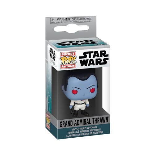 Funko Pop! Keychain: Star Wars Ahsoka Novelty Keyring, Collectable Mini Figure, Stocking Filler, Gift Idea - Image 2