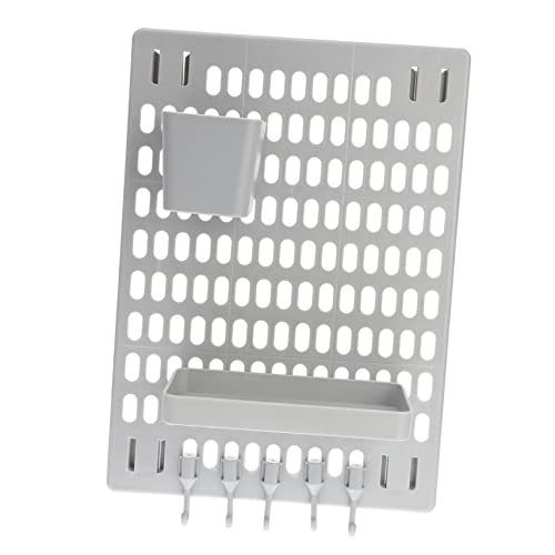 Alipis Pegboard Wall Organizer 1 Set Home Storage Craft Show Display Stand Office Decor