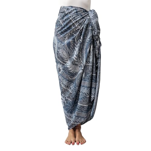 Mienloco Sarong Paréo/Foulard de plage pour femme - Multicolore - taille unique