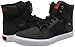 SUPRA Unisex-Adult Vaider Skate Shoe, Black TUF-White, 10 Regular US