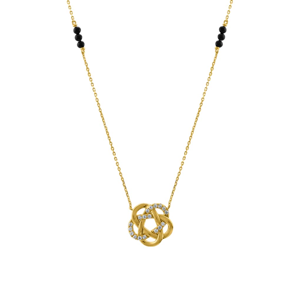 palmonas Iravati Diamond Mangalsutra | BIS Hallmarked | 18k Gold Vermeil | Gifts For Girlfriend | Gift For Women & Girls| 1 Year Warranty*-picture-58