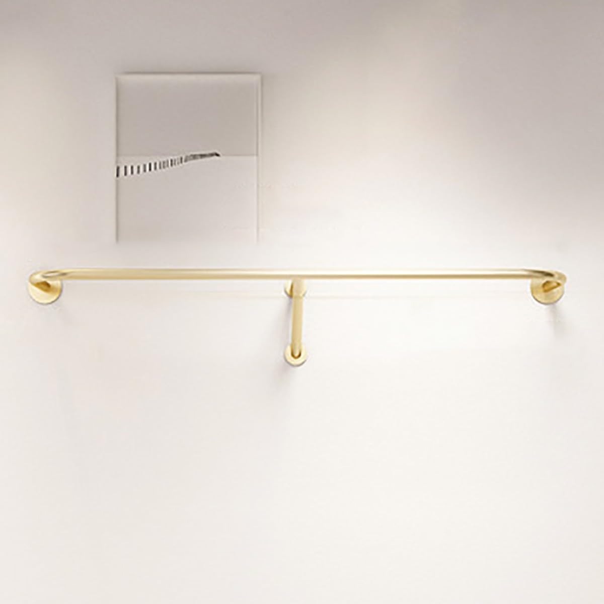 FGXHHS Wall Mounted Metal Clothes Rail - Modern Industrial Coat Rack for Clothing Store Display, Boutique nizat, Sto Solut Home & Retais
