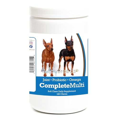 Image of Healthy Breeds Miniature Pinscher All In One Multivitamin Soft Chew 120 Count