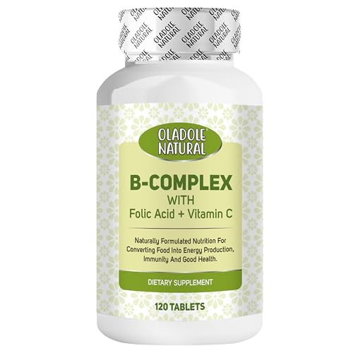 Oladole Natural B-Complex with Folic Acid Vitamin C (120 Tablets)