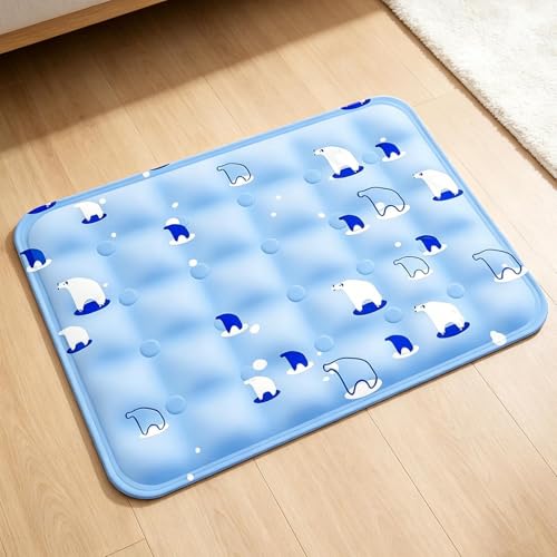 Tapis rafraîchissant pour chien coussin pliable lavable couverture été - 5