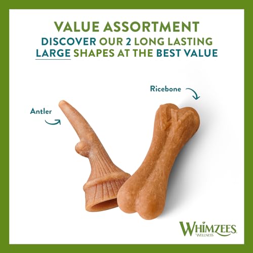 WHIMZEES Variety Box Occupy L, 30 Pieces, Mixed Shapes, Size L, Dog Chews for Large Breeds Natural and Grain Free - Image 4