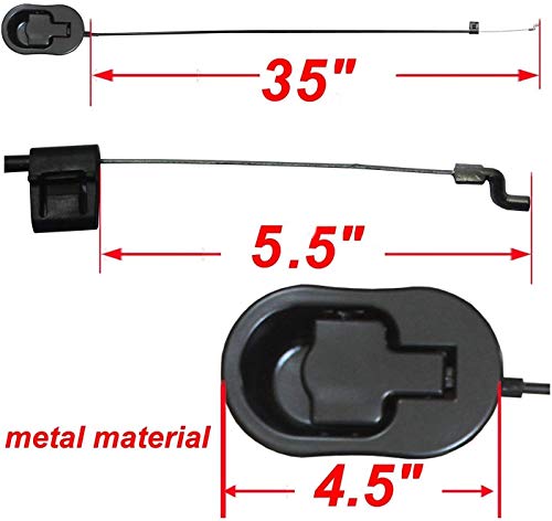 Folai Recliner Replacement Parts - Universal Black Metal Pull Recliner Handle With Cable - Fits Ashley And Major Recliner Brands Couch Style Pull Chair Release Handle For Sofa #TOP2