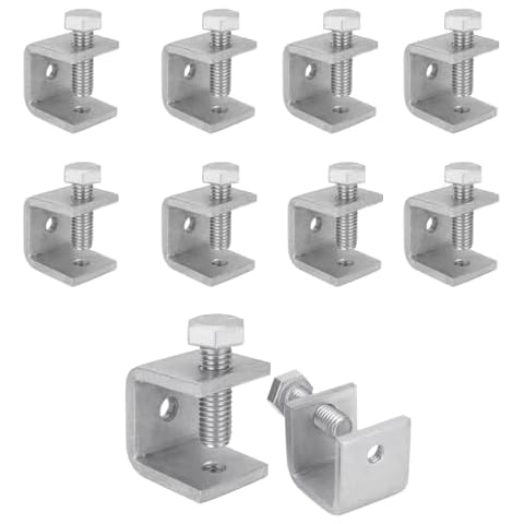LOLYSIC 10Pcs Heavy Duty C Clamps Cover