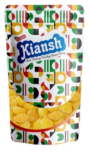 Image of Kiansh Dry fruits Nuts And Seeds (Dried Peach Yellow, 200g)