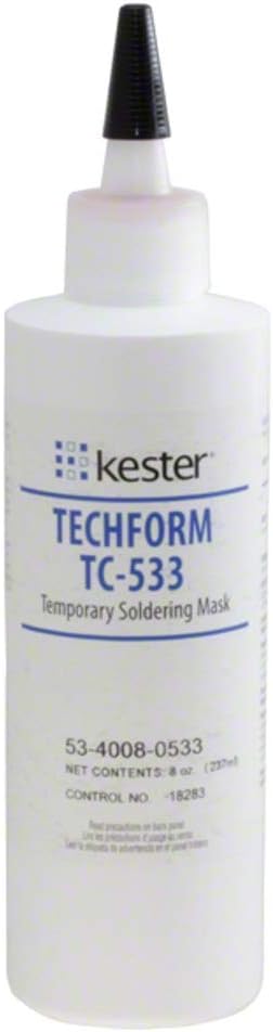 Kester TC533 Latex Solder Mask/High-Temp/Flexible / 8 oz / 1/2 Pint