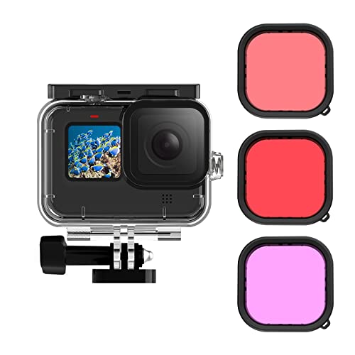 AuyKoo GoPro Hero 9/Hero10/Hero11/ Hero12/Hero13Black hP[X+3YtB^[ _CrOP[Xyh50Mz hnEWO یP[X YtB^[y3z یtB^[ ی샌