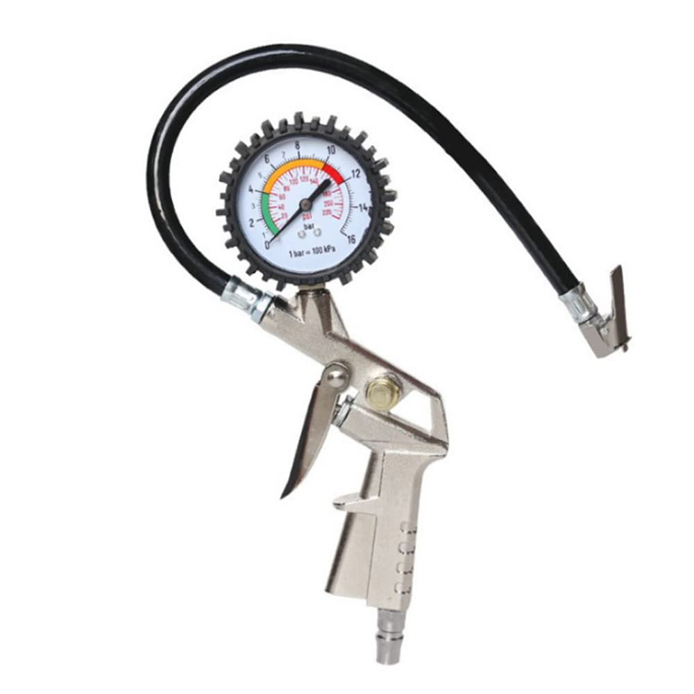 Amazon.co.jp: エアチャックガン タイヤゲージ エアーチャックガン