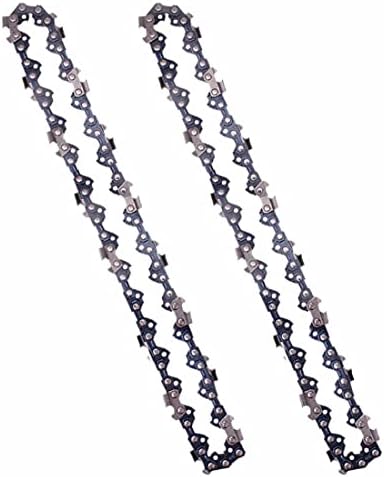 VanRank 2 Pack S40 10 Inch Chainsaw Chain 3/8" LP Pitch .050" Gauge 40 Drive Links Fits for Worx WG309 Remington RM8EPS Craftsman Poulan Ryobi Greenworks SWJ803E SWJ807E Saw Chain