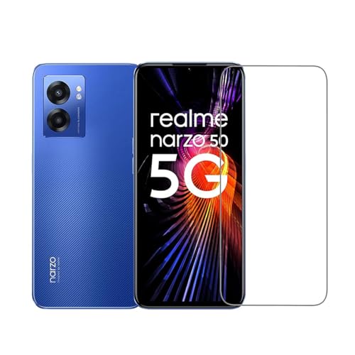 Image of EmBed Matte Fiber Display Guard for Realme Narzo 50 5G - Unbreakable, Ultra-Thin, Lightweight Matte Finish Screen Protector with Easy Installation Kit