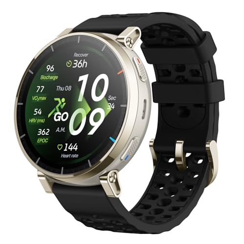 Catálogo para Comprar On-line amazfit stratos los 5 más buscados. 43 Amazfit Active 3 Premium - Reloj Inteligente GPS para Correr, Pantalla de Zafiro AMOLED de 1,32 Pulgadas, batería de 12 días, 4 GB, NFC, Tarjetas sin conexión, 170 Modos de...