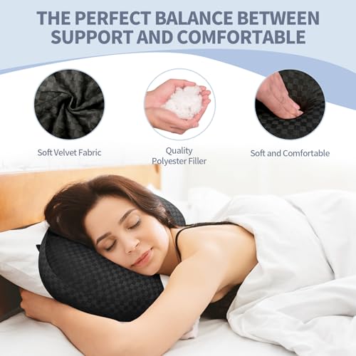 Coussin pour oreilles percées haut de gamme en coton et polyester modulable