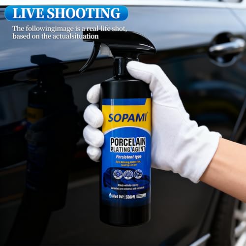 Sopami 2pcs Cerámico Sellador de Pintura para Autos miniatura 2