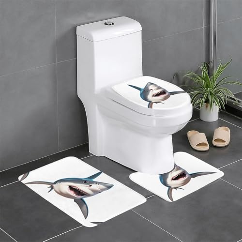 Tapis de salle de bain WHJDPP rectangle U O rectangulaire 3 - 2