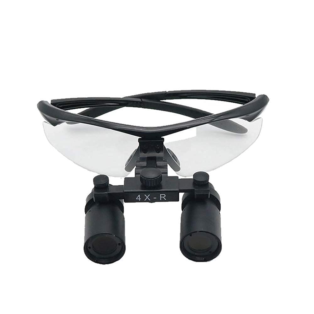 Lupa con luz, lupa dental quirúrgica 4X, lupas binoculares con faros, lupa médica para estomatología, ginecología, cardiología, cerebro, S