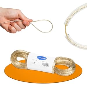 homeXpert A305010 Wäscheleine 10m Transparent