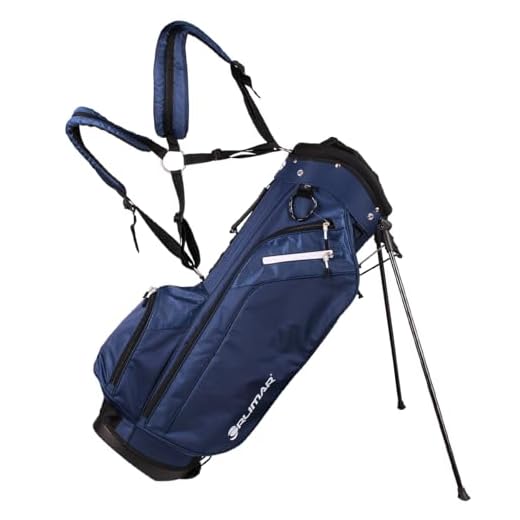 Orlimar Pitch and Putt Carry Golf Bag | Golf Clubs Orlimar SRX 7.4 Golf Stand Bag - Navy