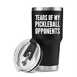 Panvola Tears of My Pickleball Opponents Tumbler Sports Player Gifts Vacuum Insulated Stainless Stee