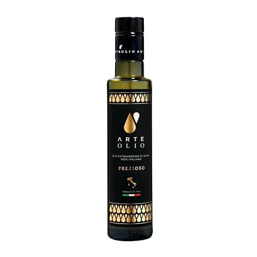 ArteOlio Aceite de oliva Prezioso 100% aceite de oliva virgen extra prensado en frío directamente de Italia hecho en un solo estado sabor rico y