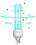 BrightArk Lampe Desinfektion mit Ozon LED Licht 35W E27 254nm Keimtötende Lampe Starke Sterilisation und Desinfektion AC220-240V Perfekt für Küche, Schlafzimmer, Wohnzimmer, Büro Frischluft