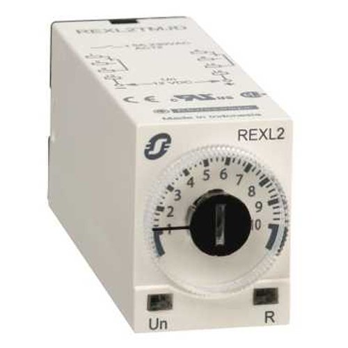 Temporizador mini 12VDC 2 contactos soluciona cortes de energía en relés de paso