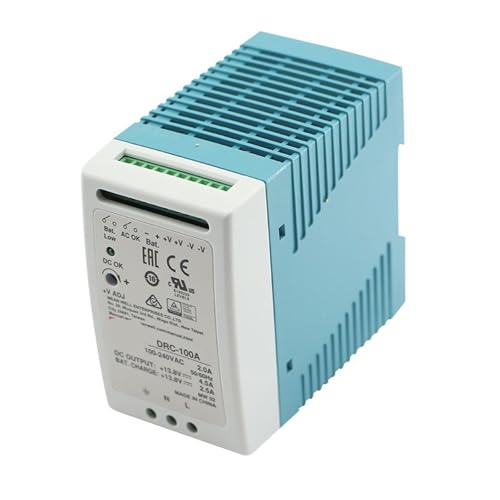 Alimentation sur rail DIN DRC-100A pour stabiliser la tension CA en CC 100 W