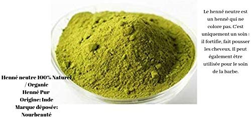 Neutralny Henné 1Kg - Maska do włosów domowych: Naturalna pielęgnacja włosów