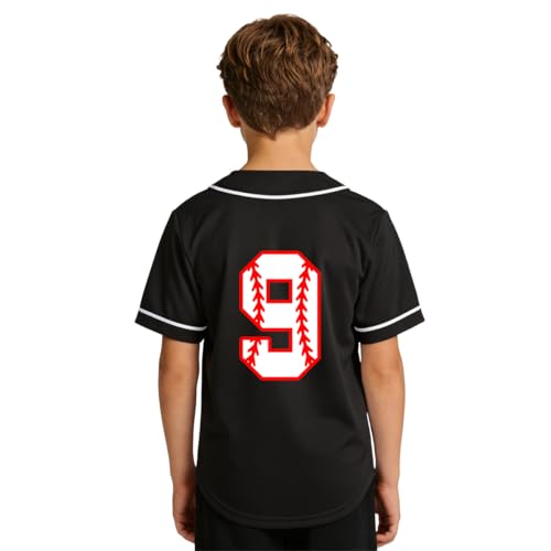 Image of Yuji Itadori Kids Baseball Birthday Shirt 7th 8th 9th 10th Year Old Toddler Boys Girls Shirts Birthday Clothes