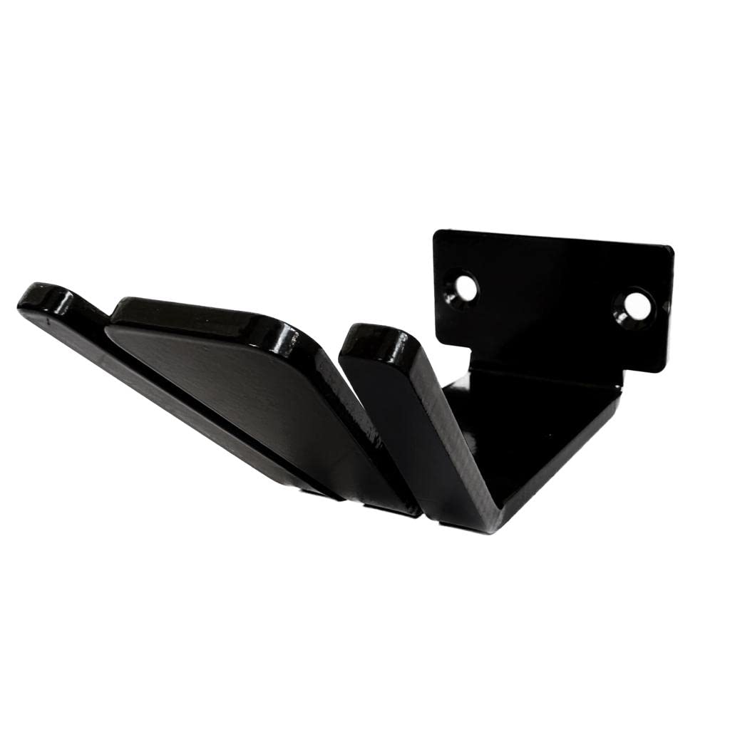 MYL (HPHW) Headphone Wall Mount Stand Hanger Holder Metal Screw Type (Black) (1QTY, Black)-image-36