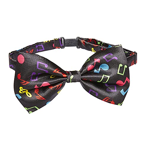 WIDMANN 05736 ? Pajarita Negro con Note musicales, multicolor (Talla única)