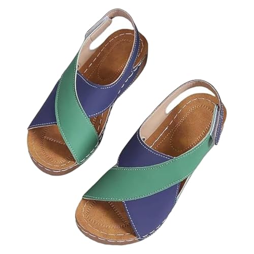 Women's Ultra Comfortable Slope Heel Orthopaedic Sandals,Orthopedic Arch Support Sandals,Summer Walking Wedges