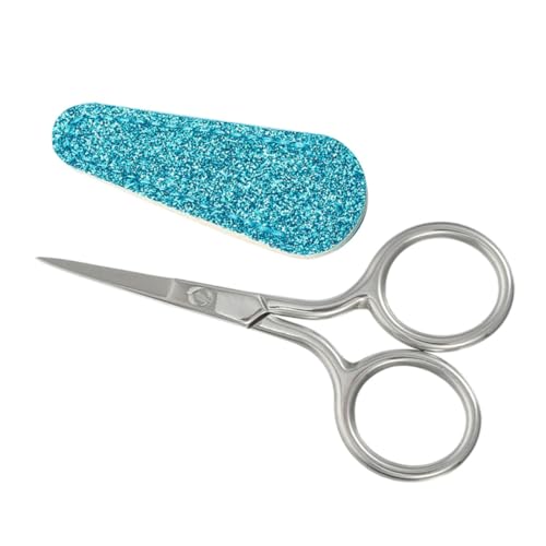 OFFSCH 家用十字刺繍はさみ 軽量ステンレス製 細部精密カット 多機能手芸用裁縫鋏 携帯便利 小型スクラップブッキング用