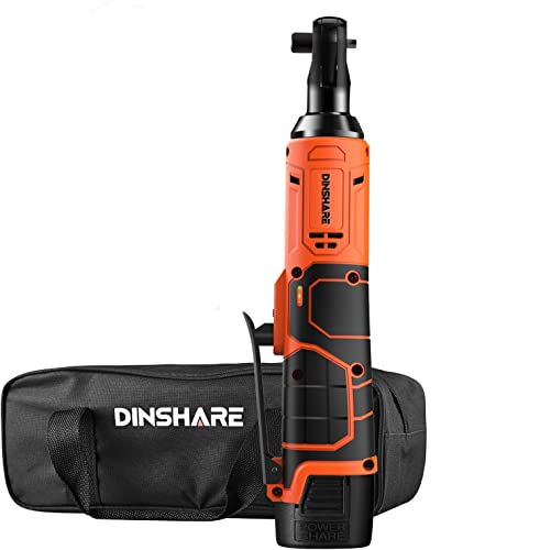 Cordless Electric Ratchet Wrench Set 3 8 with 45 Ft-lbs Torque 600 RPM Speed Variable Speed Trigger, Equipped with 2 Pack 16.8V Lithium-Ion Batteries, Fast Charger, 8 Sockets for Heavy Duty