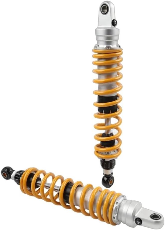 Motorcycle Shock Absorber Spring Motorbike 400mm Spring Suspension Shock Absorber Damper Motorcycle Adjustable 1pc for Universal Years