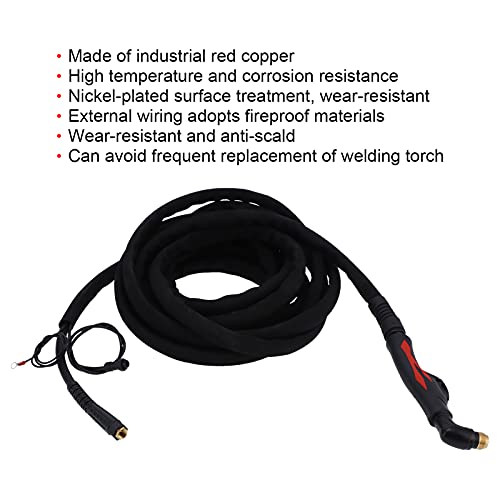 Red Copper Plasma Cutter Torch P80, Wear Welding Gun, Plasma Cutting Equipment with Excellent Performance, Suitable for Plasma welding and cutting - Thumbnail 4