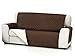 Lanovenanube - Funda sofá Acolchado Mallorca - Práctica - 3 plazas - Color Marrón C03