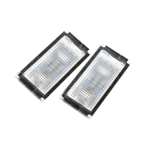 Lámpara matrícula trasera LED blanca para maletero de BMW E65 E66 Sedán 4