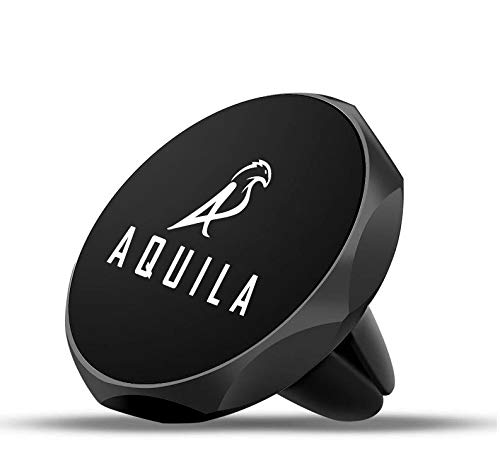 Soporte Móvil Coche, Aquila Magnético Soporte Teléfono : Universal Soporte para Phone e Smartphones para Phone Xs Max XR X, 8,Samsung S8, S7, Huawei, otras Smartphones - Negro