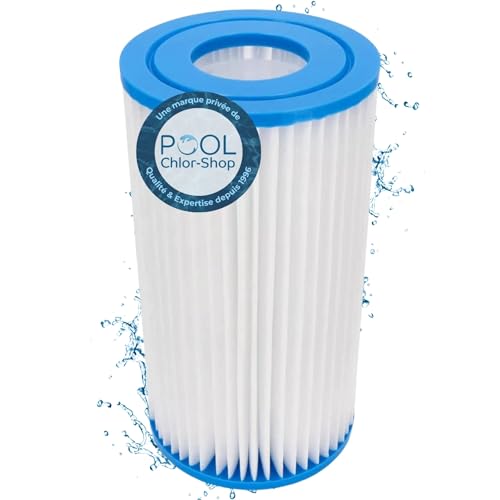 Duraol Cartouche filtrante Type A I Hauteur 20 cm I pour Pompe de Filtration pour Piscine I Débit Max 5 700 l/h I Cartouche filtrante avec Un diamètre de...