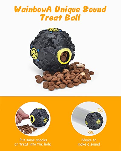 Feeko 5 Different Interactive Dog Toys, Dog Puzzle Toys, Dog Squeaky Toy Balls For Small Dogs, Iq Treat Ball, Durable Dog Chew Toys, Non-Toxic And Safe Chew Toys Ball For Small And Medium Dogs #TOP4