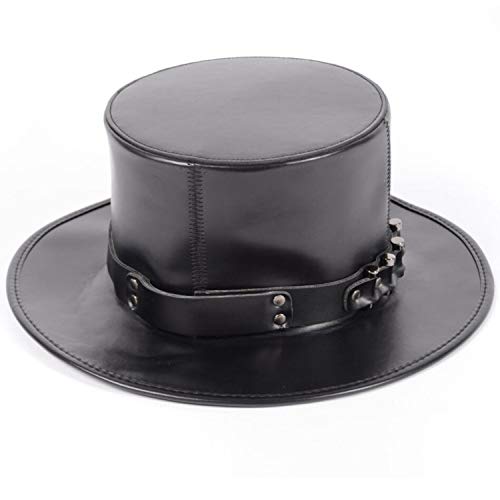 Docteur Pest Masque à Bec Masque Corbeau Oiseau Cosplay Steampunk Docteur Peste Halloween & Carnaval en cuir PU (Chapeau)