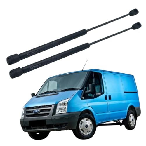 Image of TURKAS, 2x Rear Tailgate Boot Gas Spring Struts For FORD TRANSIT MINIBUS, PANELVAN,VAN, V347, V348 MK6, MK7 (2006-2014), Lift Support System 670 (N) 850mm