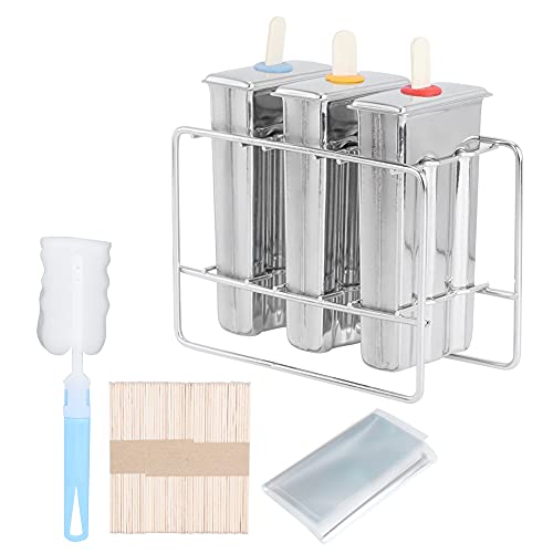 304 menos Crema de acero, kit DIY Crema r con piezas planas y dobles que incluye 55 bolsas de color naranja, menos (3-branch flat head double slot + stainless steel)