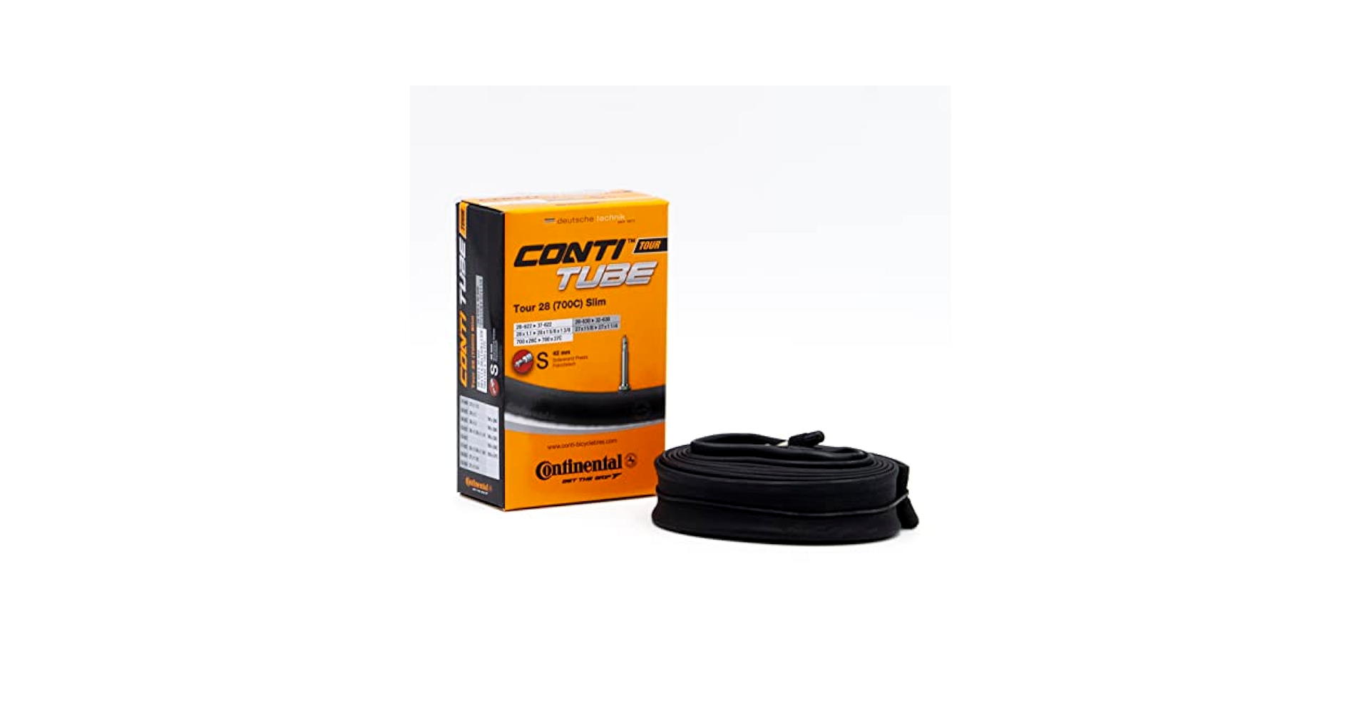 Amazon.com : Continental Tube FV Tour 28 Slim 28/622-37/630
