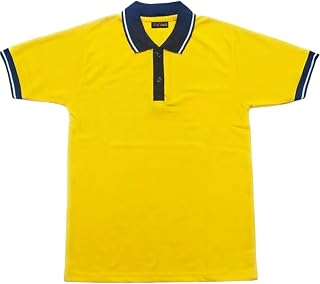 SPORVIA Kendriya Vidyalaya (KV) School House Regular Fit T-Shirts | Comfortable & Durable School Uniform T-Shirts | Unisex Price In India
